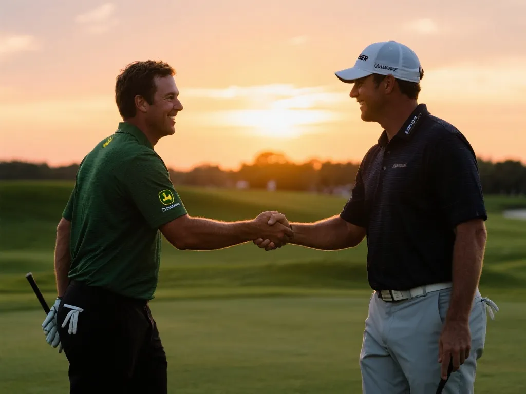 激情时刻：约翰·迪尔经典赛的最后发球与搭配背后的智慧